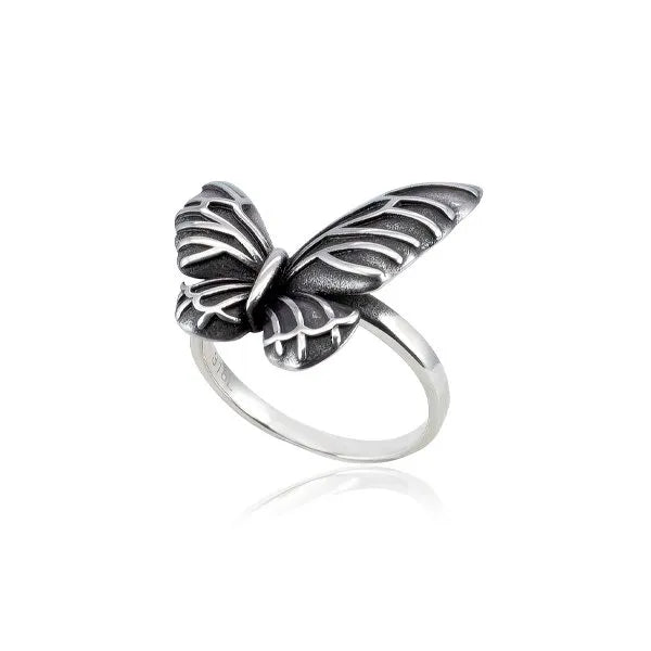 Anello Farfalla in acciaio 316L
