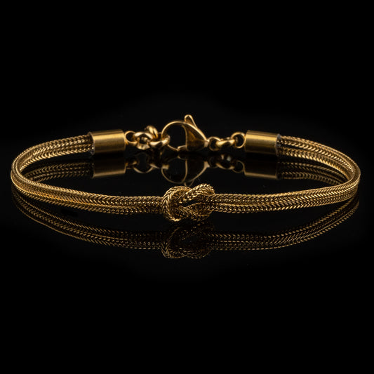 Bracciale nodo infinito oro 18kt