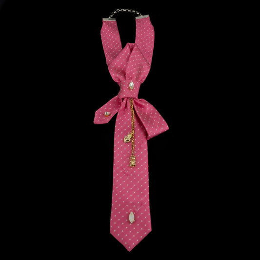 Collana Pois Tie Pink