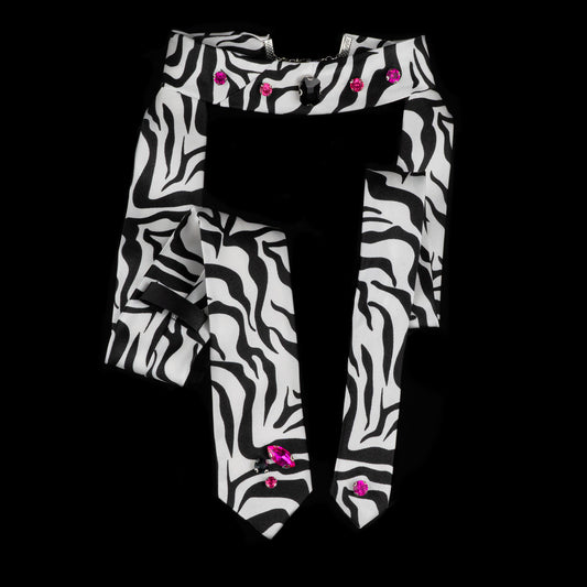 Collana zebra Tie