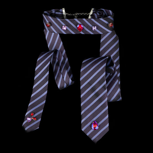 Collana violet-blue Tie