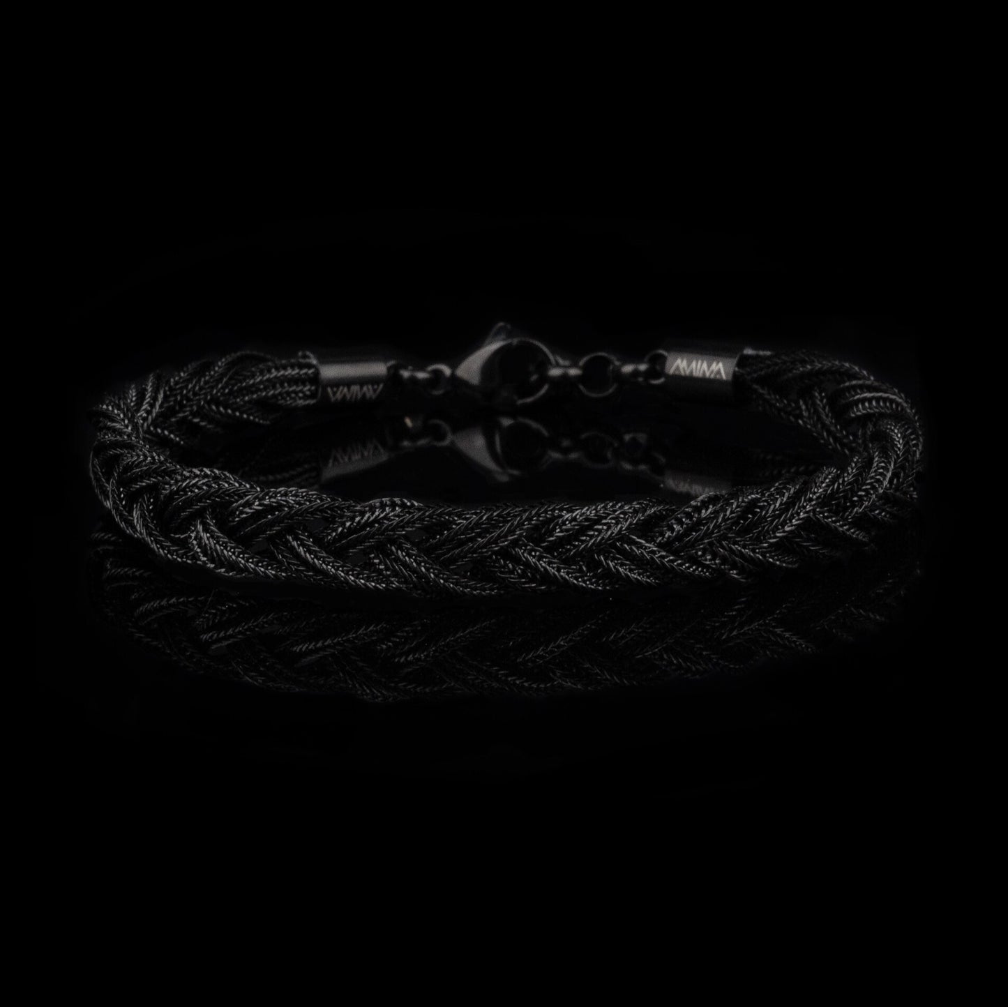 Bracciale Intrecciato Demetra Black