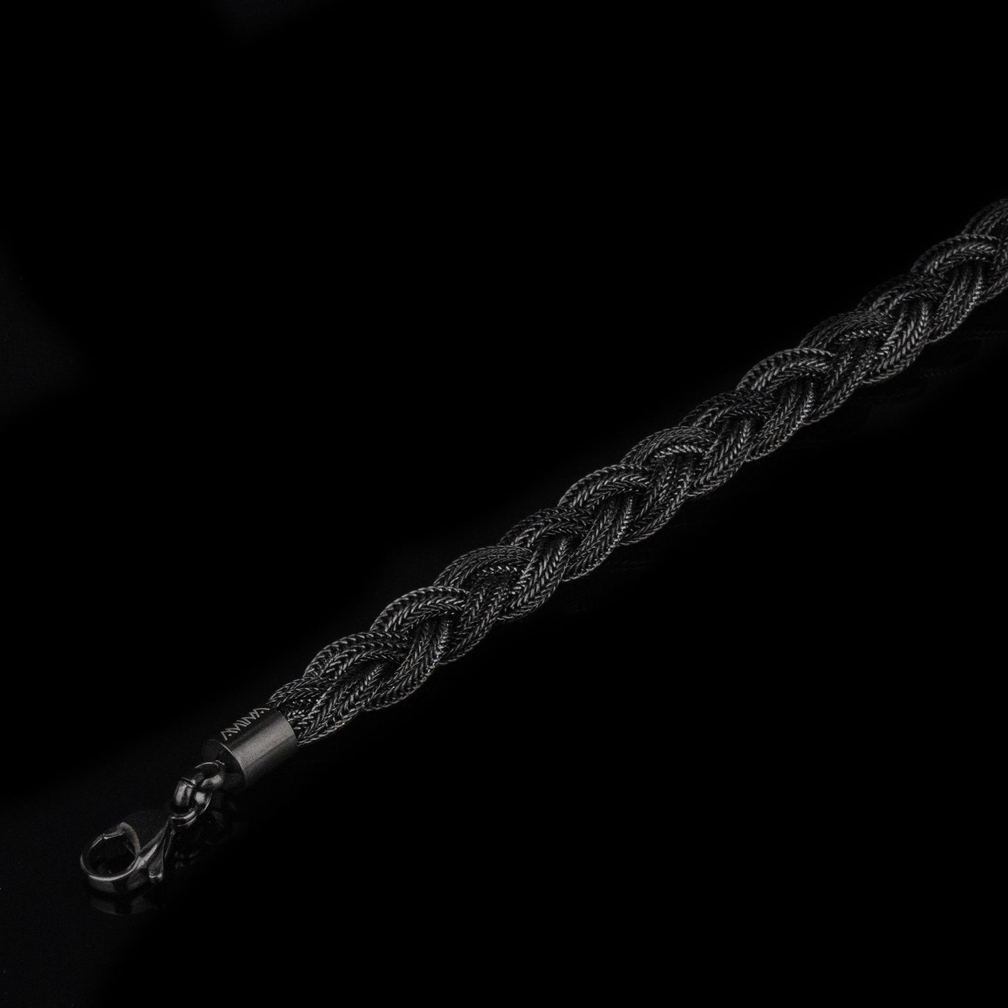 Bracciale Intrecciato Ermes Black