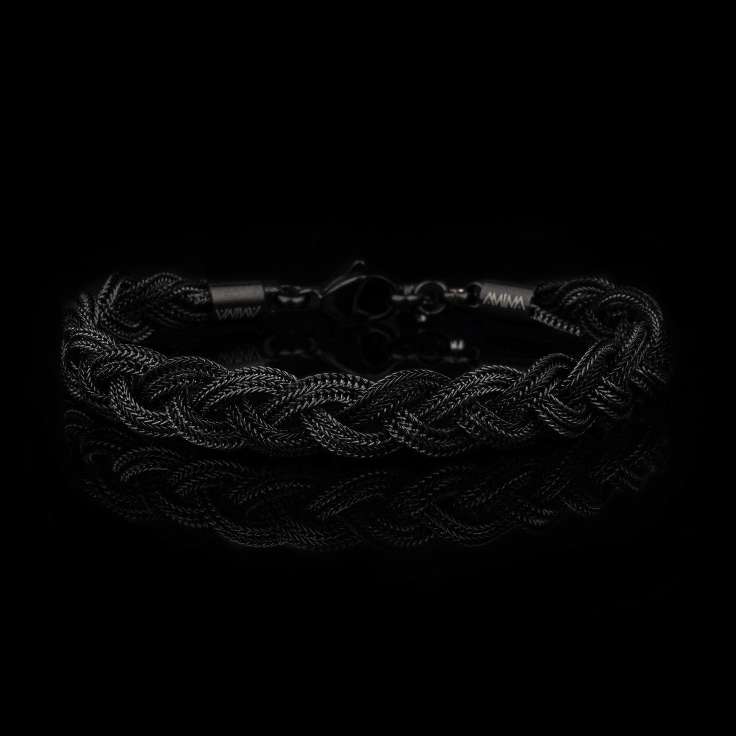 Bracciale Intrecciato Ermes Black