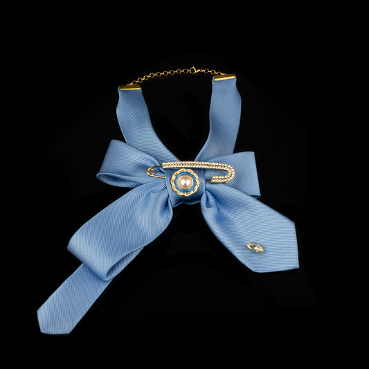 Collana Fiocco Azzurro Tie