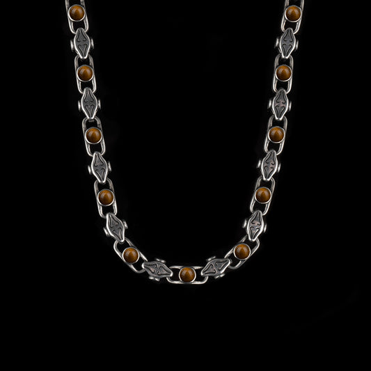 Collana Regular Stone Brown