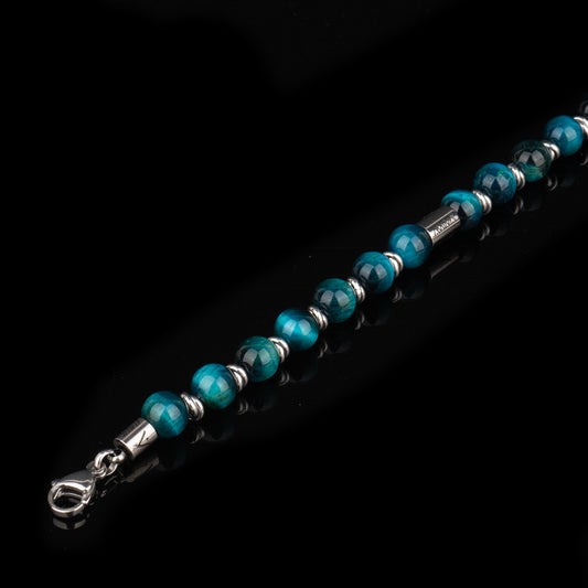 Bracciale Light Blue Tiger Eye